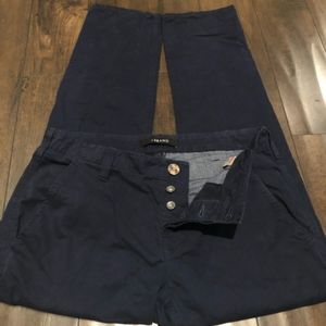 Dark blue jeans
